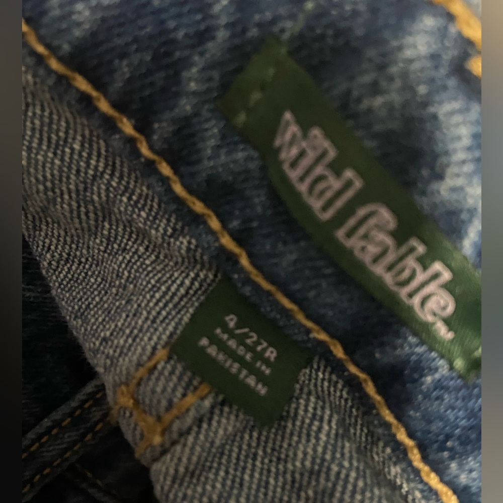 Women's Super-High Rise Distressed Baggy Jeans - Wild Fable